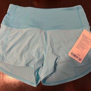 Lululemon speed up shorts high rise